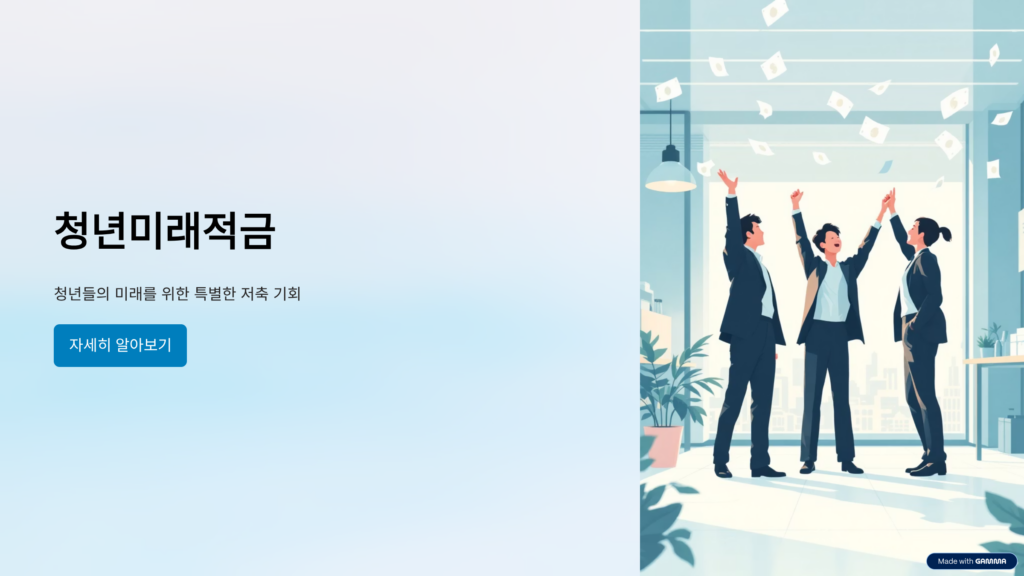 2026 대한민국 청년미래적금 활용 방법 정리