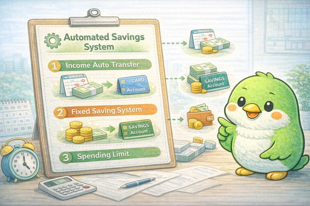 자동으로 돈 모이게 만드는 시스템 만들기